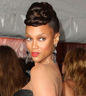 Tyra Banks Amazing Hairstyle