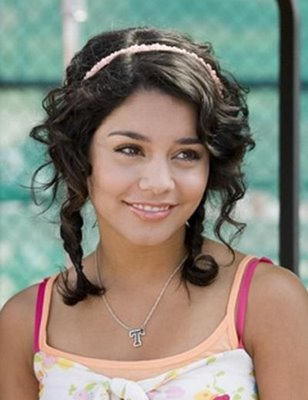 Vanessa Hudgens Short Braid Hairstyle