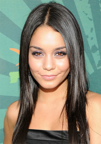 Vanessa Hudgens Shining Hairstyle