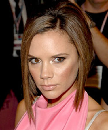 Victoria Beckham Elegant  Hairstyle