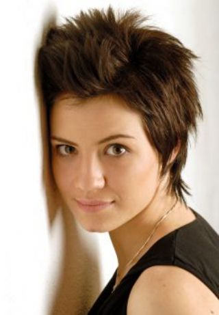 Nice Short Choppy Hairstyle