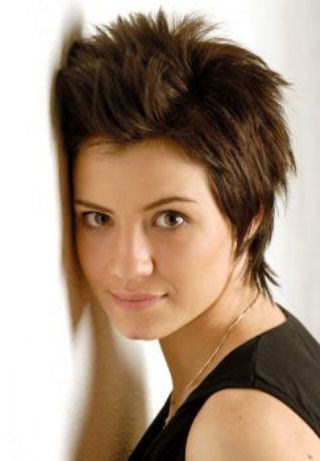 Nice Short Choppy Hairstyle