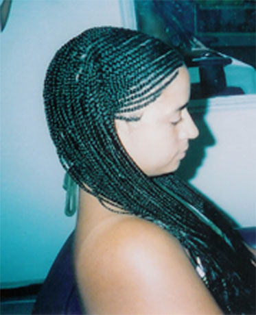 Long Cornrow Hairstyle