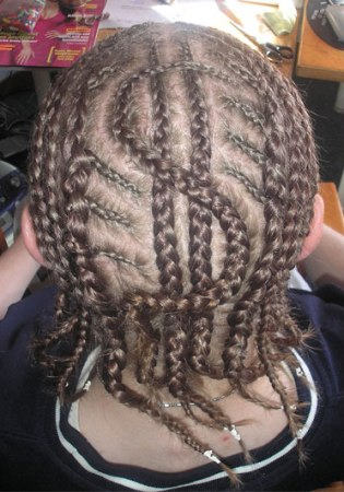 Trendy Cornrow Hairstyle