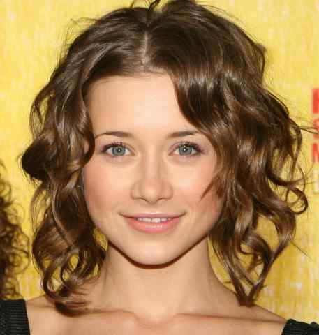 Cute Short Curly Hairstyle