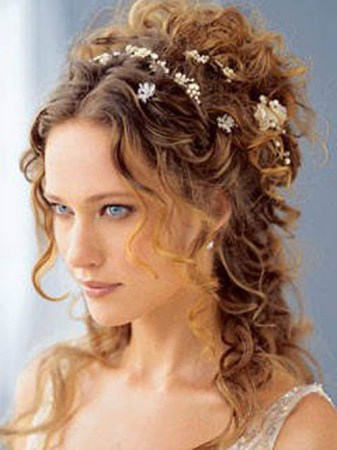 Bridal Curly Hairstyle