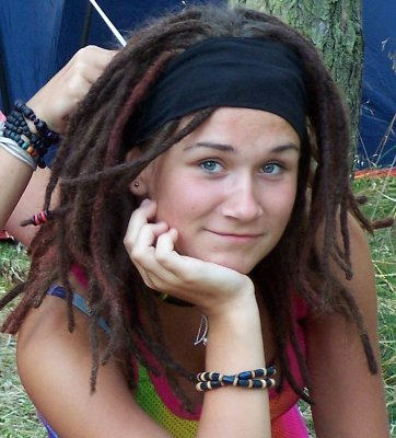 Sweet Dreadlock Hairstyle