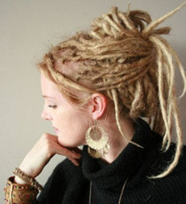 Updo Dreadlock Hairstyle