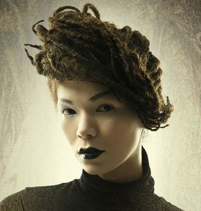 Stylish Dreadlock Hairstyle