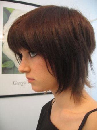 Short Emo Girls Hairstyle