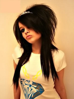 Emo Girl Hairstyle