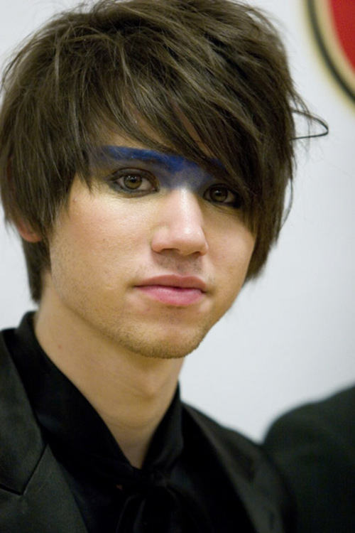 Elegant Emo Guy Hairstyle