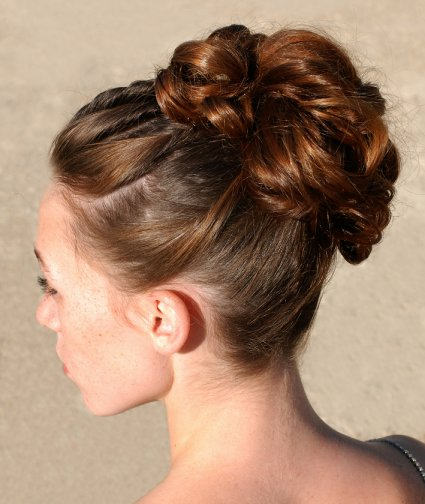 Stylish Bun Hairstyle