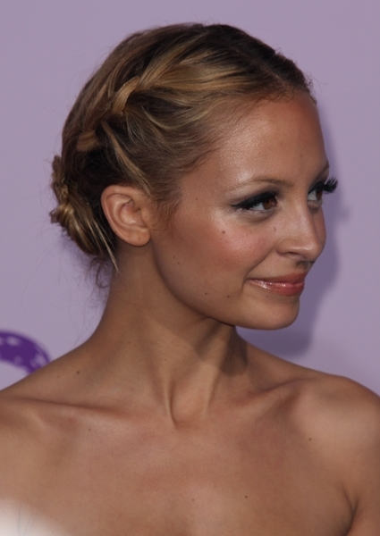 French Braid Updo Hairstyle