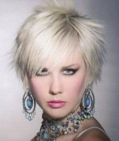 Awesome Short Funky Hairstyle