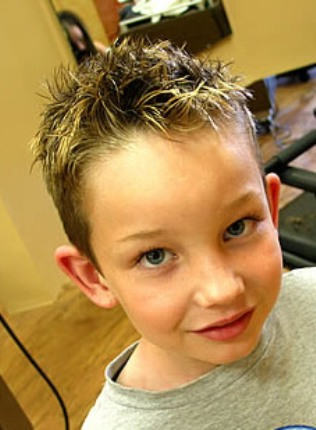 Nice Spiky Kids Hairstyle