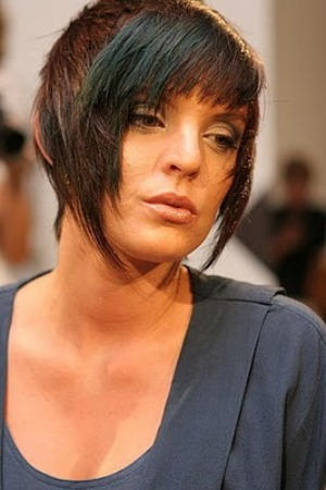 Angled Bob Cut Hairstyle