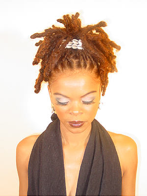 Red Locs Hairstyle