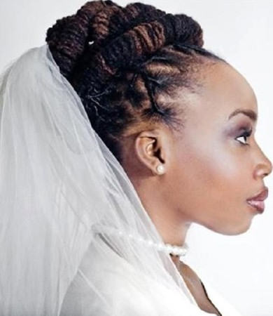 Bridal Locs Hairstyle