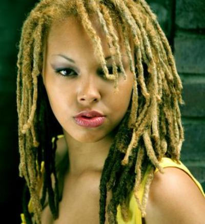 Golden Locs Hairstyle
