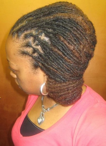 Fine Locs Hairstyle