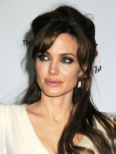 Angelina Jolie Prom Hairstyle