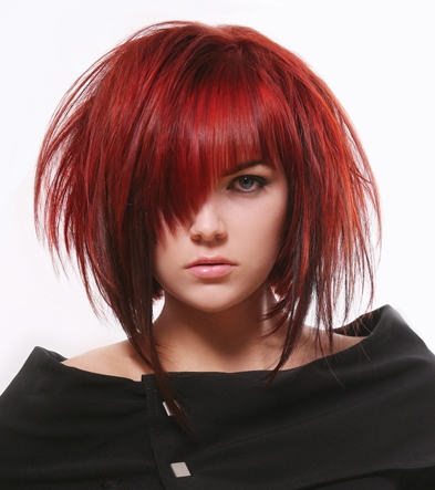 Red Prom Hairstyle