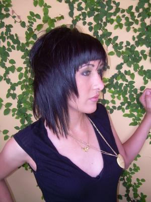 Bob Razor Cut Hairstyle