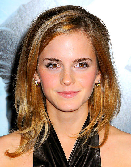 Emma Watson Shoulder Length Hairstyle