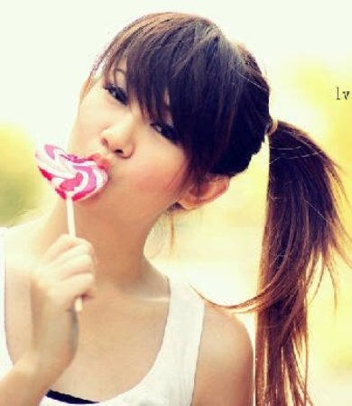 Sweet Side Ponytail Hairstyle