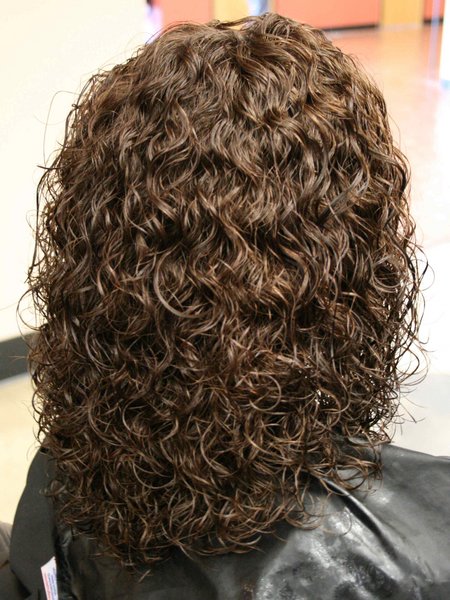 Spiral Perm Hairstyle