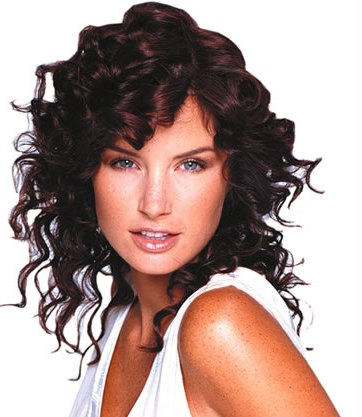 Spiral Perm Hairstyle