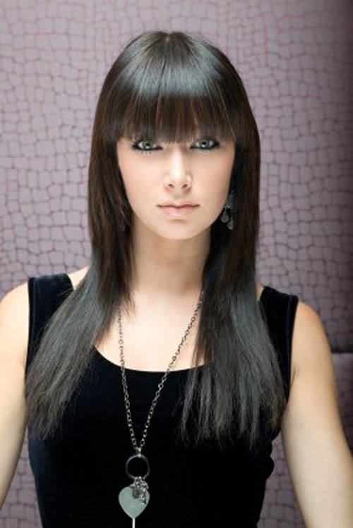 Black Straight Hairstyle