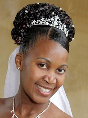 Bridal Hairstyle With Tiara