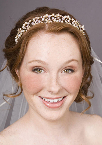 Wedding Hair With Tiara