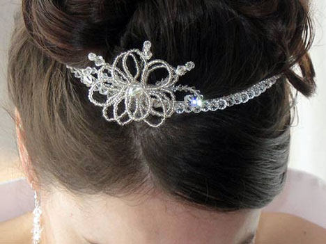 Fine Tiara Hairstyle