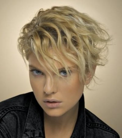 Short Curly Hairstyle