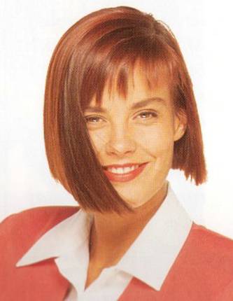 Angled Bob Hairstyle