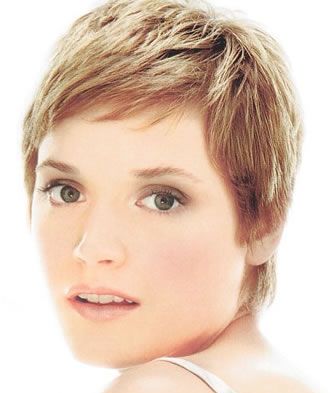 Beautiful Face - Very Short Hairstyle