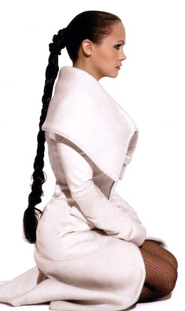 Christina Ricci Long Braided Hairstyle