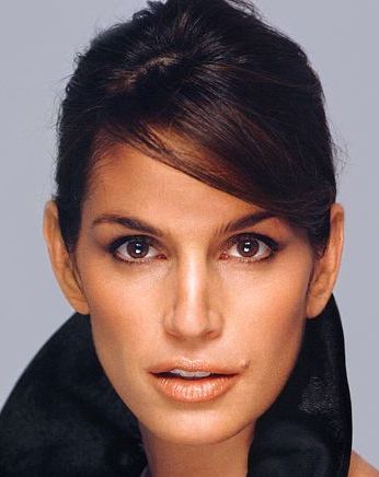 Cindy Crawford Simple Hairstyle