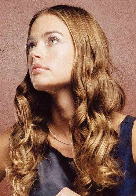 Denise Richards Elegant Hairstyle