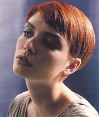 Romantic Short Red Hairstyle