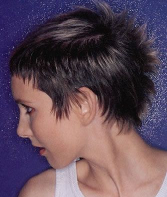 Sideview - Short Spiky Hairstyle