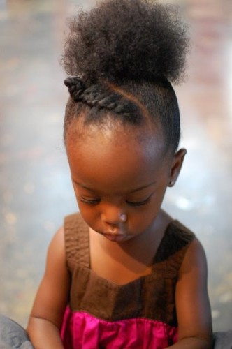 Afro Children Hairstyle