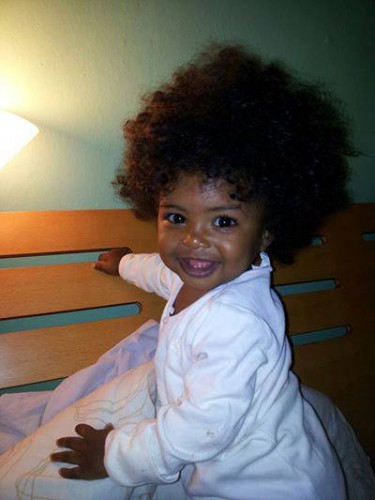 Afro Hairstyle for Babies