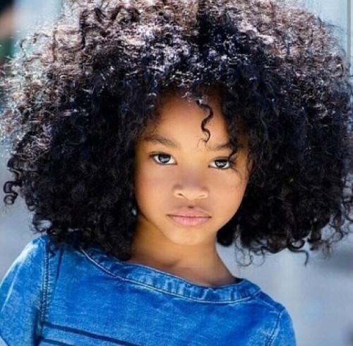 Afro Kid Hairstyle