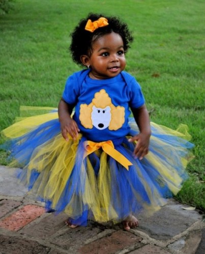 Afro Kid With Black Hair