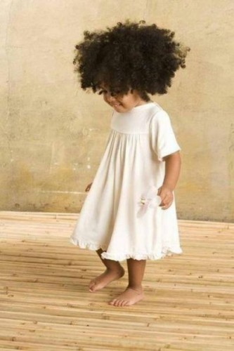 Afro Round Hairstyle