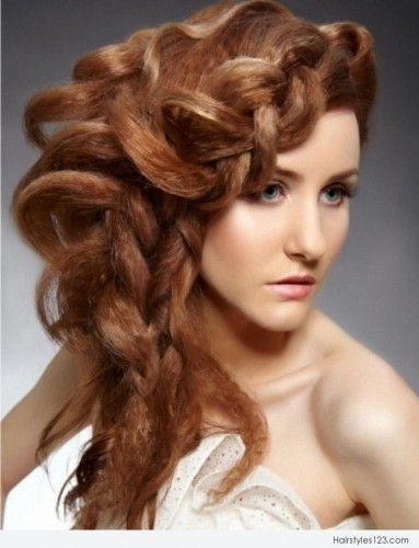Avant Garde With Braid Hairstyle
